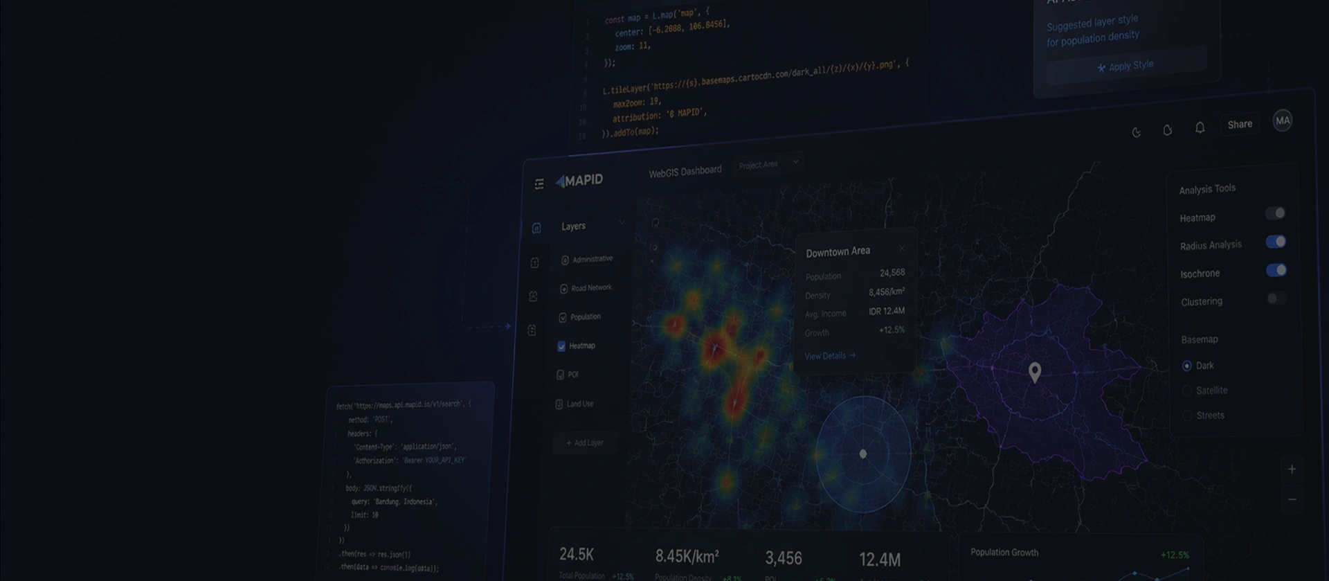 Hero WebGIS Development